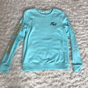 Pink victoria’s secret open back hoodie